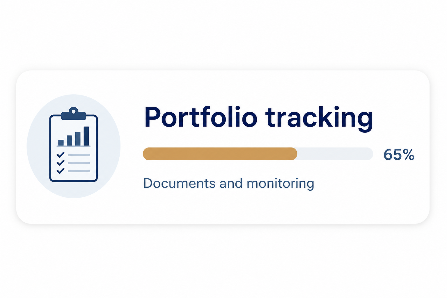 Investment documents and portfolio tracking